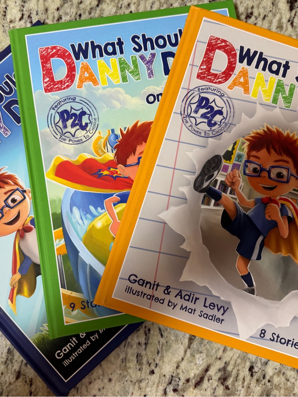 What Should Danny Do? Children's Book Set - Bright Orange, Blue & Green Covers
